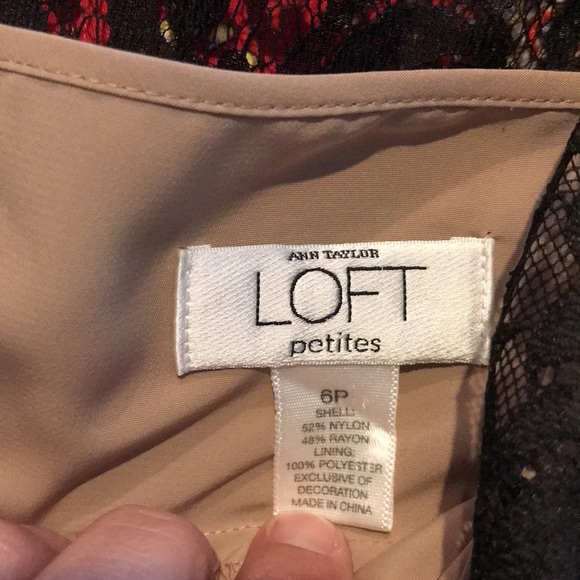Ann Taylor Loft beautiful lace dress - Picture 4 of 4
